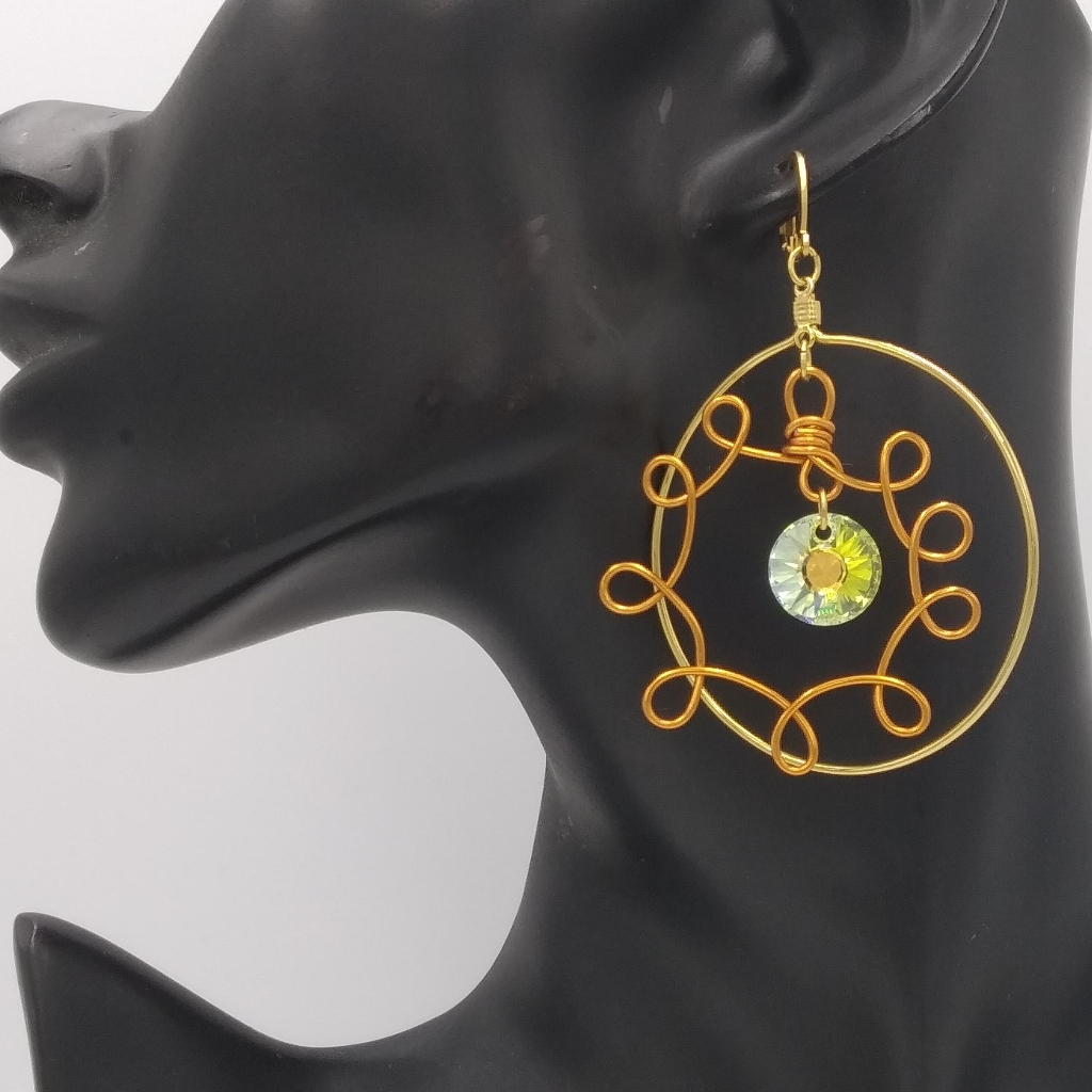 Coronavirus Inspired Earrings